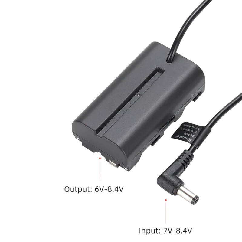 Kingma NP-F550 + EU plug система питания