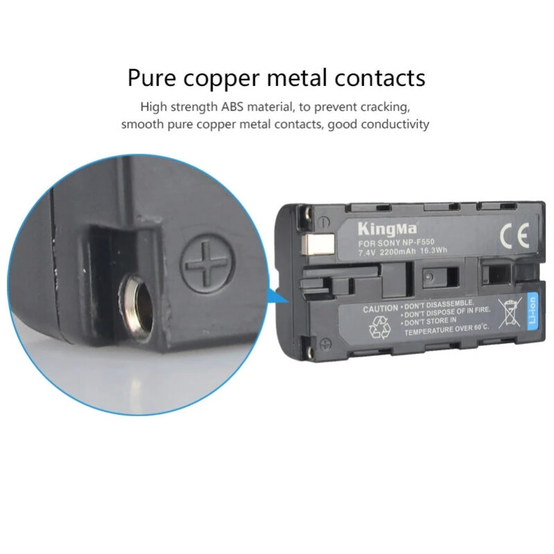 KingMa NP-F550 2200mAh аккумулятор