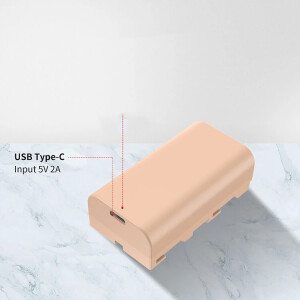 Kingma NP-F550 2600mAh Type-C аккумулятор