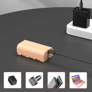 Kingma NP-F550 2600mAh Type-C аккумулятор