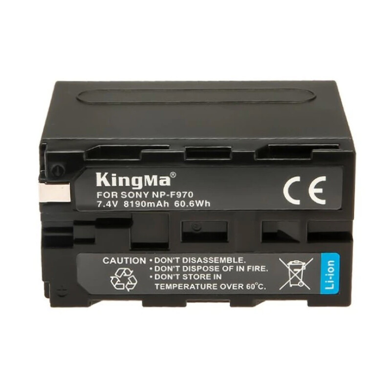 KingMa NP-F970 8190mAh аккумулятор