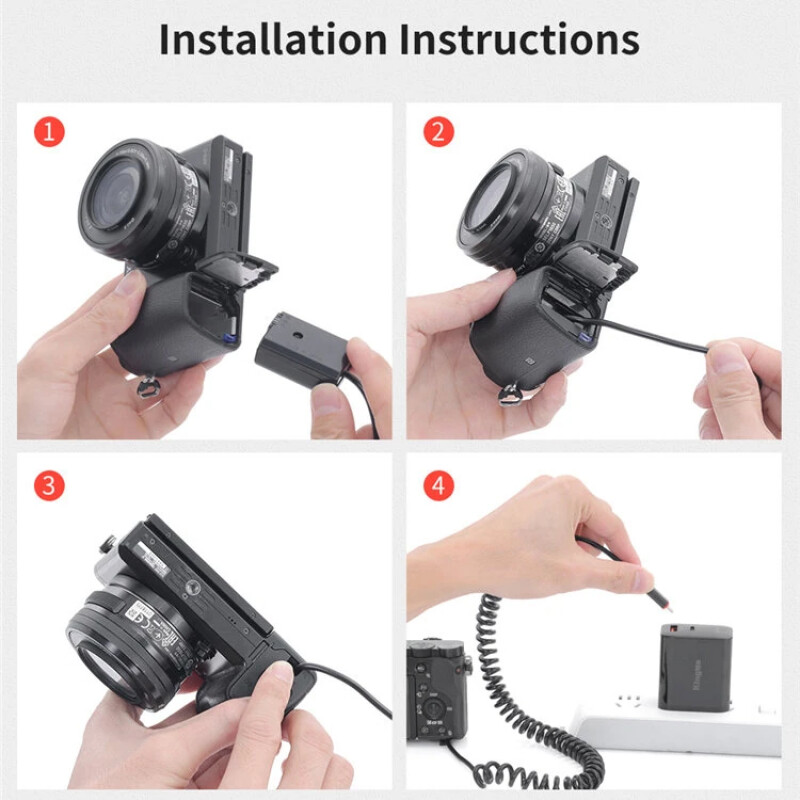 Kingma NP-FW50 - Type-C адаптер питания