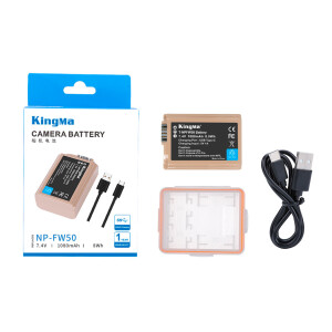 KingMa NP-FW50 1080mAh аккумулятор