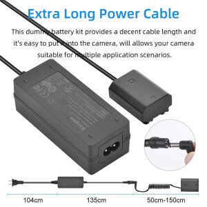 Kingma NP-FZ100 + EU plug система питания