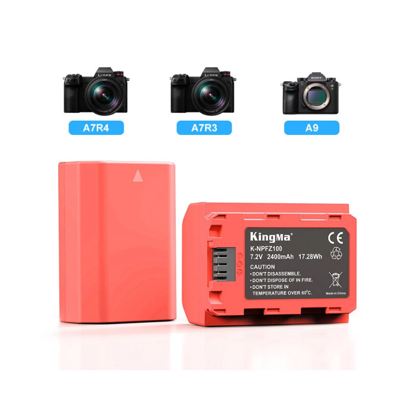 KingMa NP-FZ100 2400mAh аккумулятор