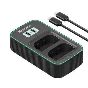 Kingma PD3.0 Dual Battery Charger зарядное устройство для LP-E6/LP-E6N/LP-E6NH