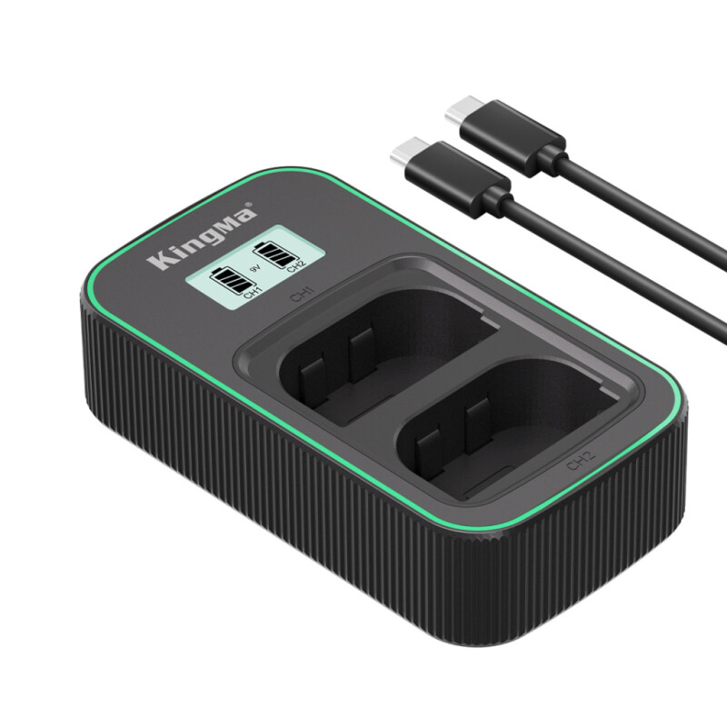 Kingma PD3.0 Dual Battery Charger зарядное устройство для LP-E6/LP-E6N/LP-E6NH