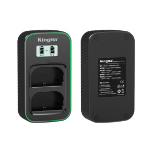 Kingma PD3.0 Dual Battery Charger зарядное устройство для LP-E6/LP-E6N/LP-E6NH
