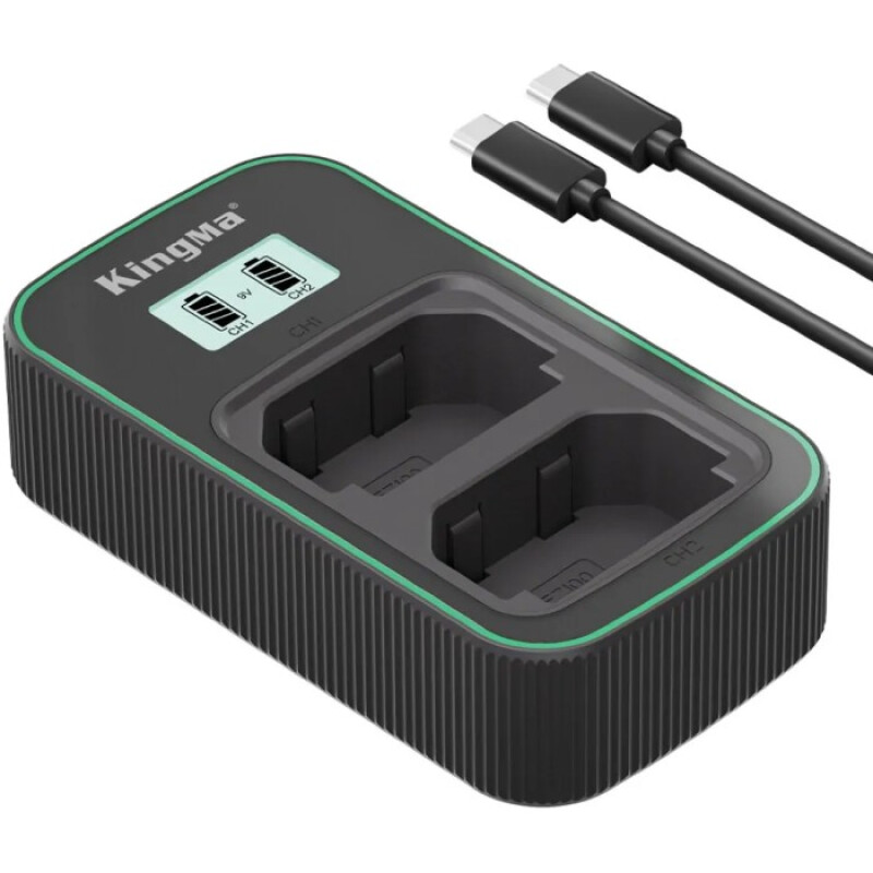 Kingma PD3.0 Dual Battery Charger зарядное устройство для NP-FZ100