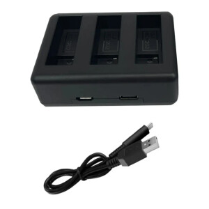 KingMa Triple Charger зарядное устройство для аккумуляторов DJI Osmo Action 3/4