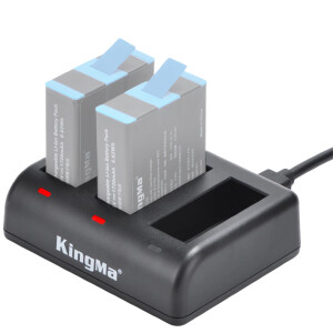 KingMa Triple зарядное устройство тройное для GoPro Hero 9/10