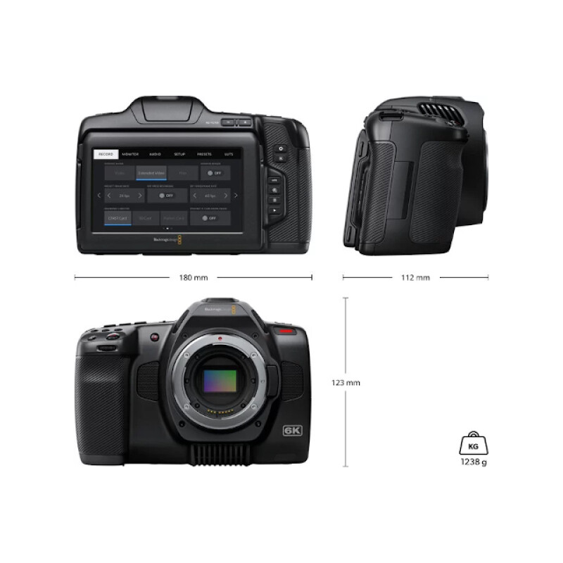 Blackmagic Design Pocket Cinema Camera 6K PRO видеокамера