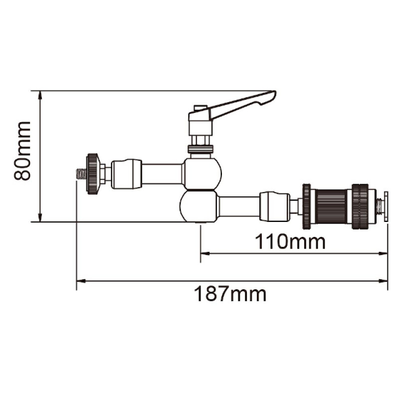 KUPO KCP-103 Mini Vision Arm 5" кронштейн