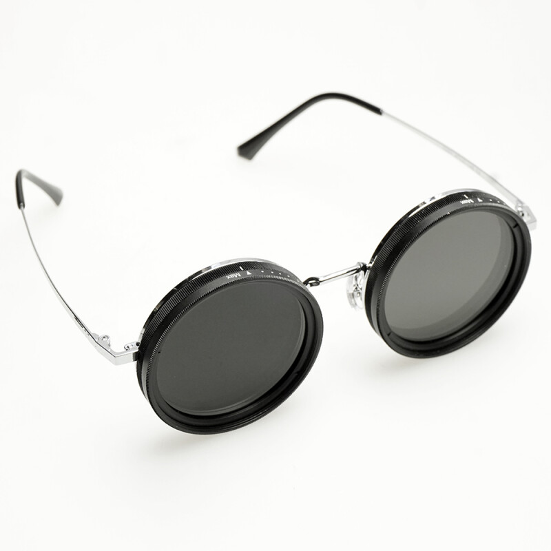 Fotokvant G-BLACK A-49 мм очки для фотографа серебряные в чехле