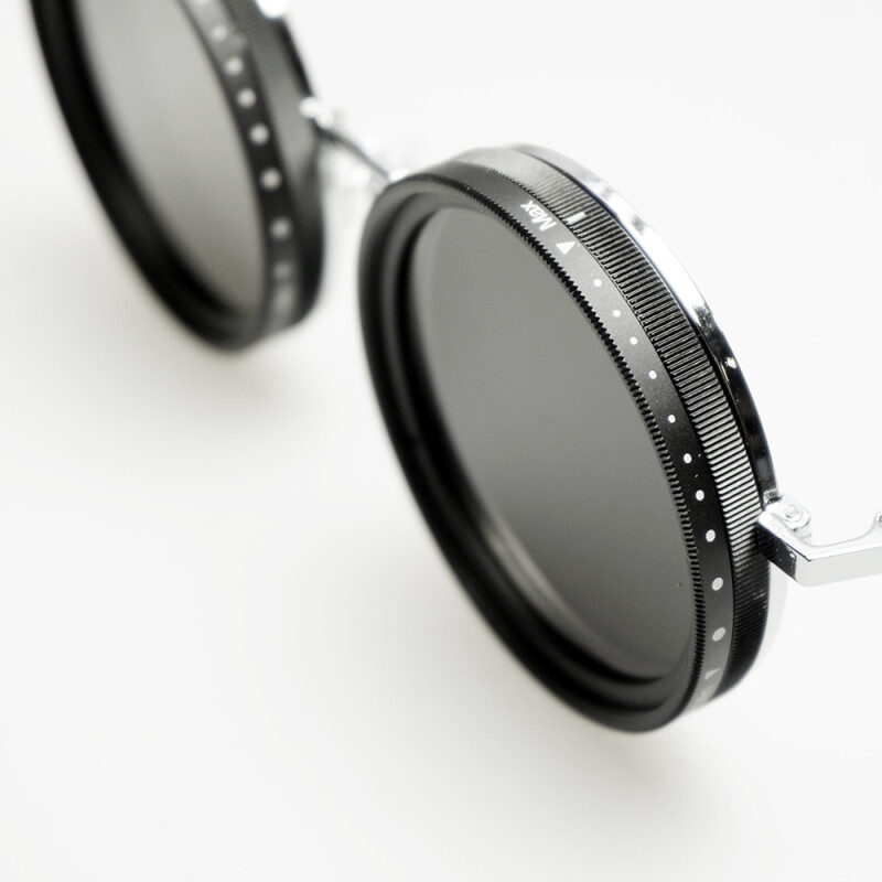 Fotokvant G-BLACK A-49 мм очки для фотографа серебряные в чехле