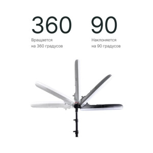 Raylab RL-0210 светодиодный осветитель кольцевой аккумуляторный с моноподом для селфи