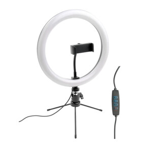 Raylab RL-0210 светодиодный осветитель кольцевой аккумуляторный с моноподом для селфи