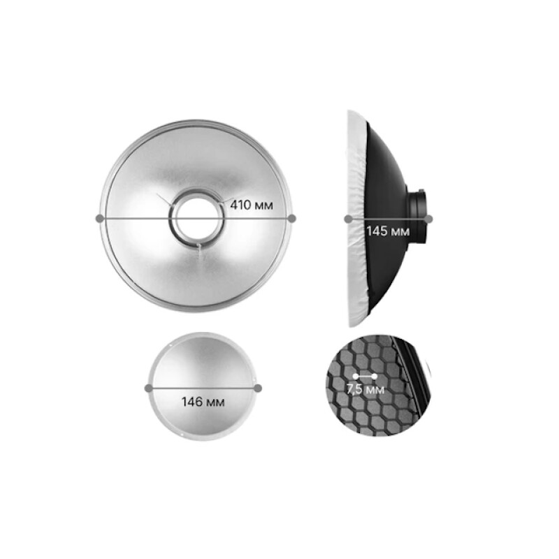 Raylab RL-BD41 41 см портретная тарелка с рефлектором