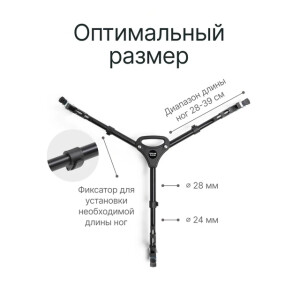 Raylab RL-D100 тележка для штативов