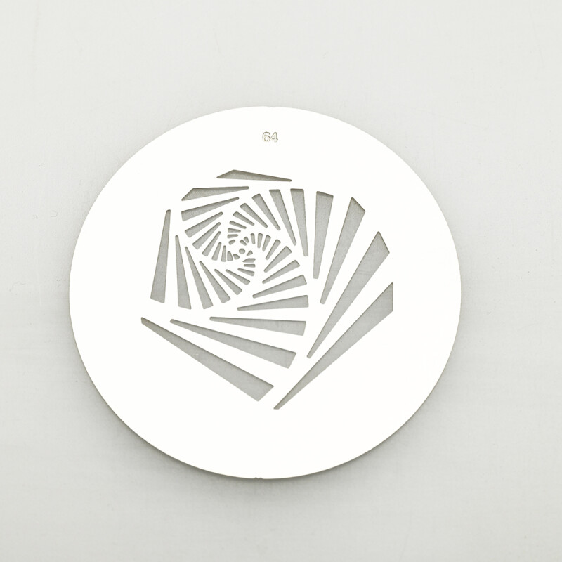 Fotokvant GMW-64-58 Gobo mask маска гобо 58 мм спиральные блики