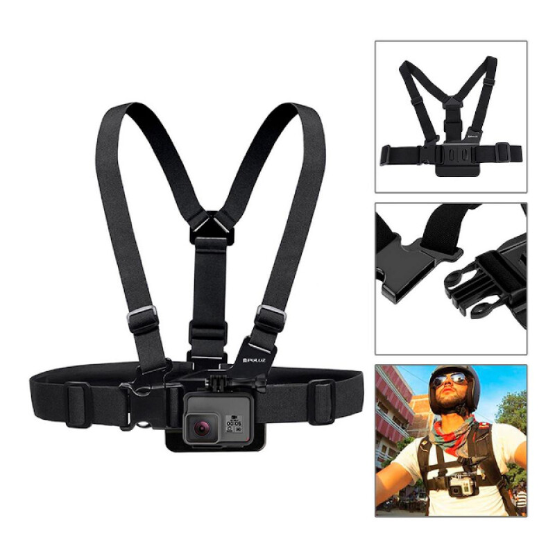 PULUZ PKT17 Accessories Combo Kit комплект аксессуаров 45 в1 для экшн-камер