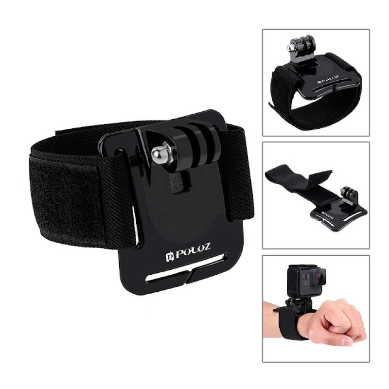 PULUZ PKT26 Accessories Combo Kit комплект аксессуаров 53 в1 для экшн-камер в кейсе, оранжевый