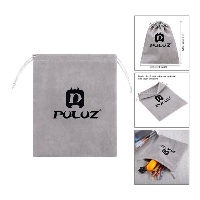 PULUZ PKT26 Accessories Combo Kit комплект аксессуаров 53 в1 для экшн-камер в кейсе, оранжевый