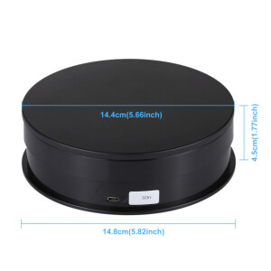 PULUZ PU3048B компактный вращающийся стенд для предметной съемки 15 см