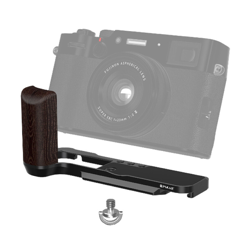 PULUZ PU3124B L-образная площадка с дополнительным хватом и резьбой 1/4" для Fujifilm X100VI