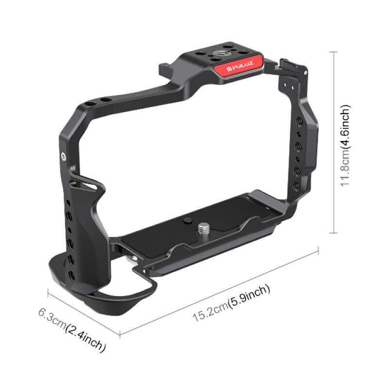 PULUZ PU3129B металлическая клетка для Nikon Z6II/Z6III черная