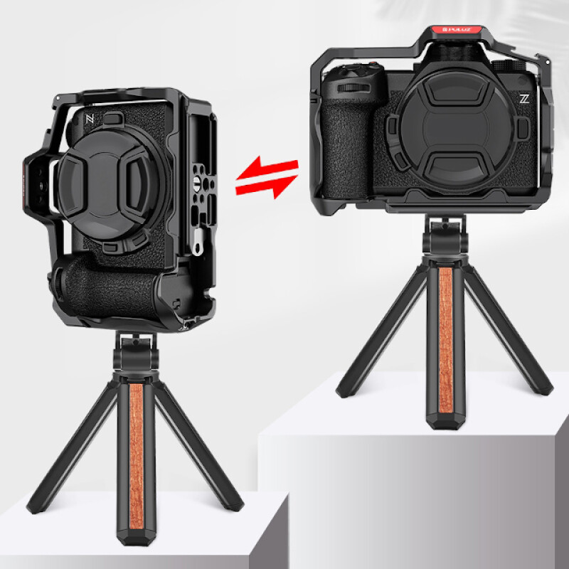 PULUZ PU3129B металлическая клетка для Nikon Z6II/Z6III черная