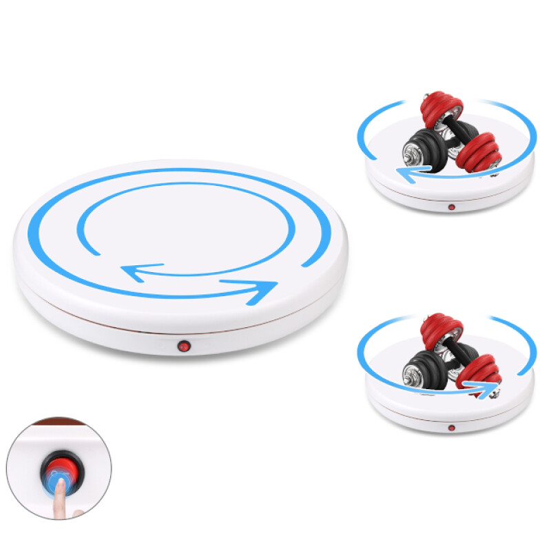 PULUZ PU3146 Turnable Display Stand вращающийся стенд для съемки с пультом управления 45 см белый