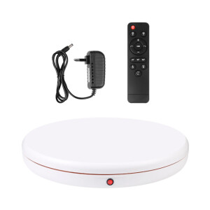 PULUZ PU3146 Turnable Display Stand вращающийся стенд для съемки с пультом управления 45 см белый