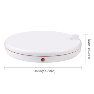 PULUZ PU3148 Turnable Display Stand вращающийся стенд 45 см с пультом управления и розеткой