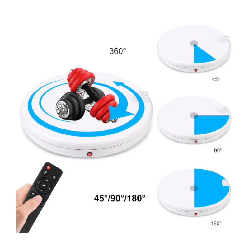 PULUZ PU3148 Turnable Display Stand вращающийся стенд 45 см с пультом управления и розеткой