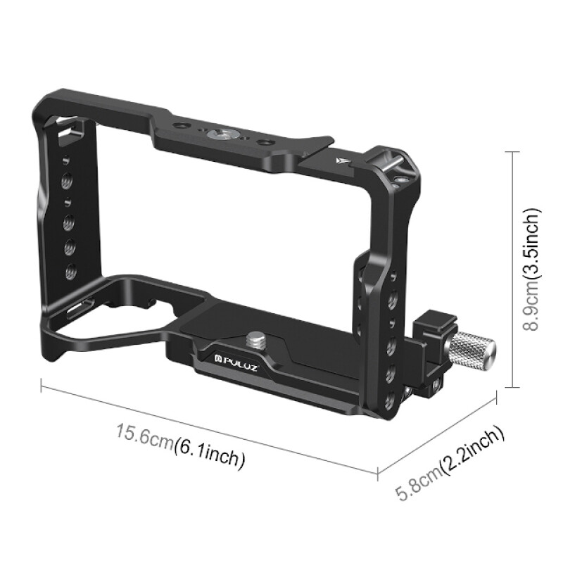 PULUZ PU3217B металлическая клетка для Sony A7C II / A7C R черная