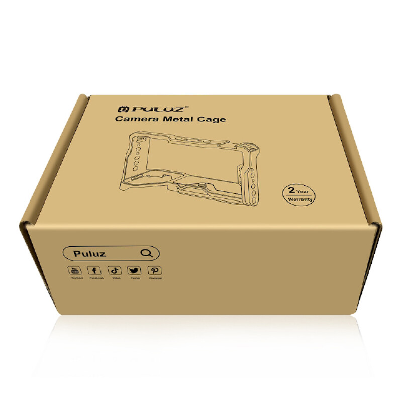 PULUZ PU3217B металлическая клетка для Sony A7C II / A7C R черная