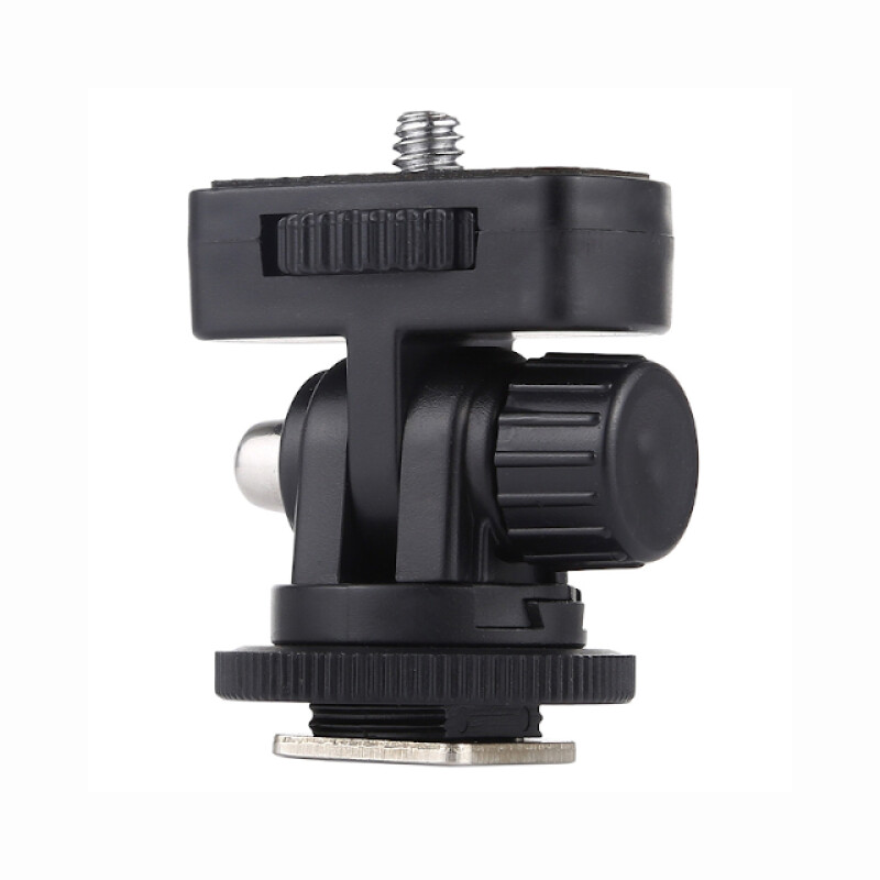 PULUZ PU414 поворотный адаптер 1/4" для установки оборудования на холодный башмак