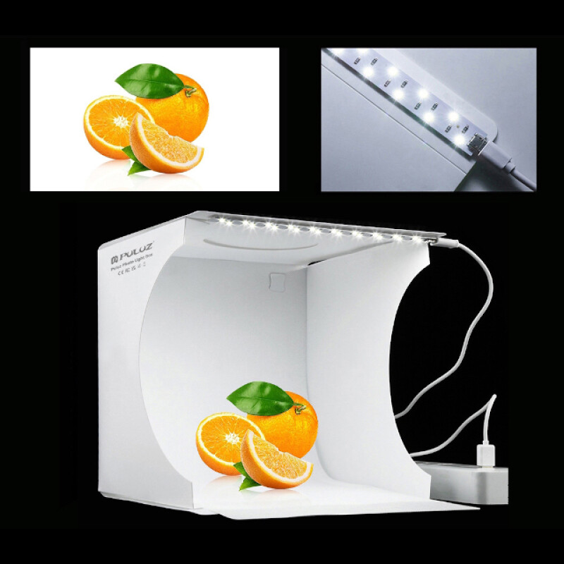 PULUZ PU5021 складной фотобокс с подсветкой и 6 фонами