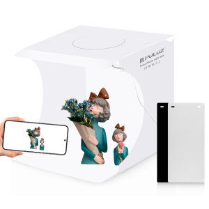 PULUZ PU5028 Folding Portable Light Photo Box фотобокс с подсветкой и 2 фонами