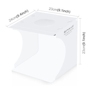 PULUZ PU5029 2 LED Panels Light Photo Box фотобокс с подсветкой и 2 фонами