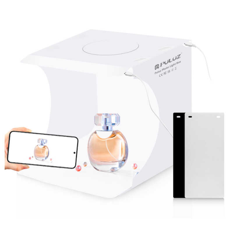 PULUZ PU5029 2 LED Panels Light Photo Box фотобокс с подсветкой и 2 фонами