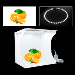 PULUZ PU5030 Ring Light Photo Box складной фотобокс с кольцевой подсветкой и 6 фонами