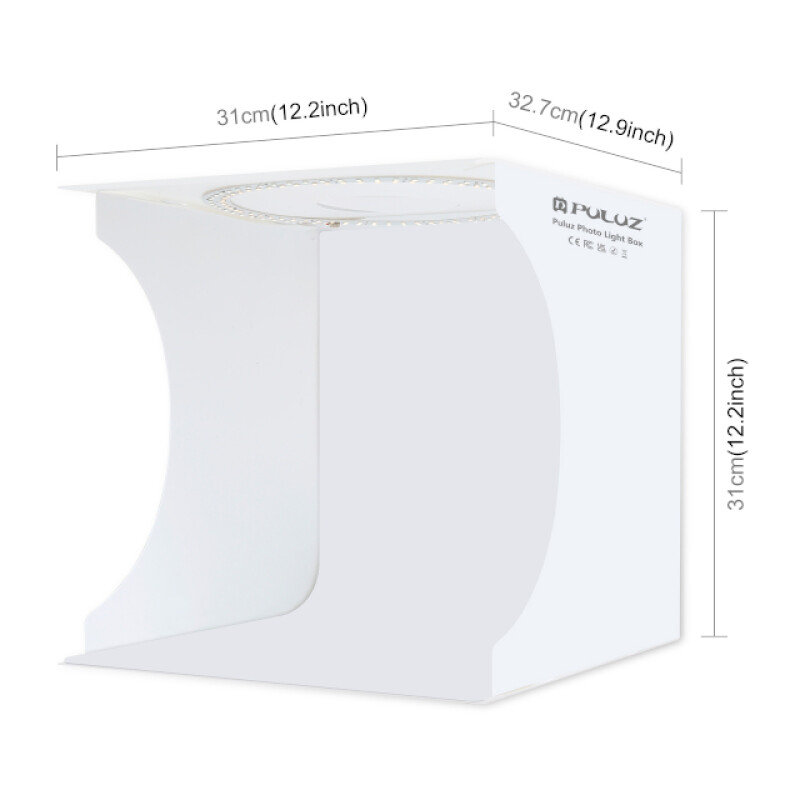 PULUZ PU5030 Ring Light Photo Box складной фотобокс с кольцевой подсветкой и 6 фонами
