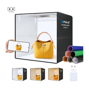 PULUZ PU5051EU складной фотобокс с подсветкой и 6 двусторонними фонами