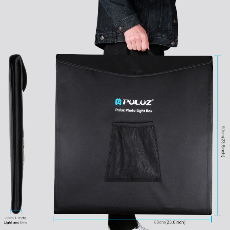 PULUZ PU5060 Light Dimmable Photo Box складной фотобокс с подсветкой 36W и 6 фонами