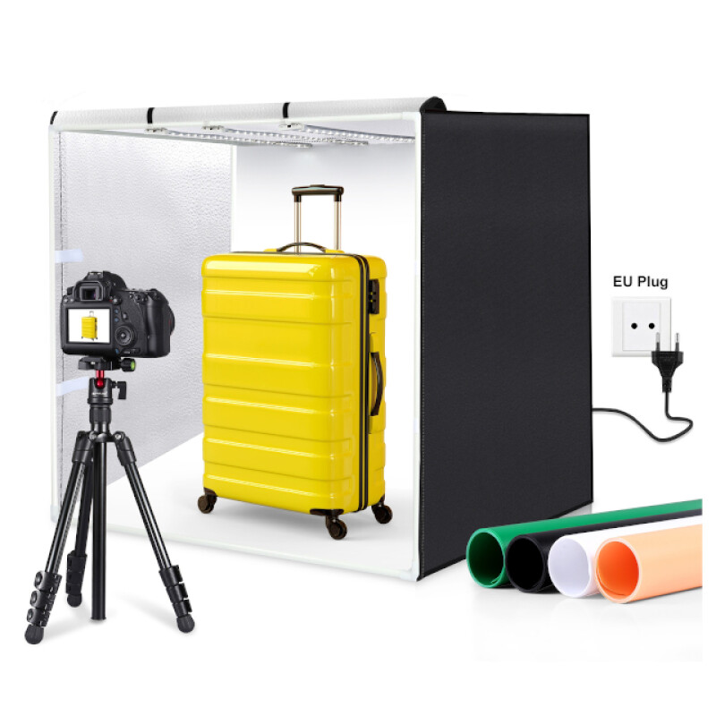 PULUZ PU5083EU складной фотобокс 80 см с подсветкой и 4 фонами