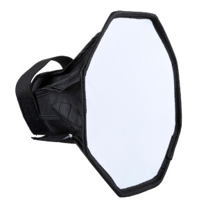 PULUZ PU5120 Octangle Foldable Softbox складной октабокс для накамерной вспышки 20 см