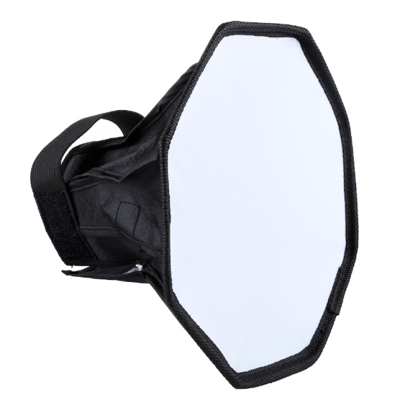 PULUZ PU5120 Octangle Foldable Softbox складной октабокс для накамерной вспышки 20 см