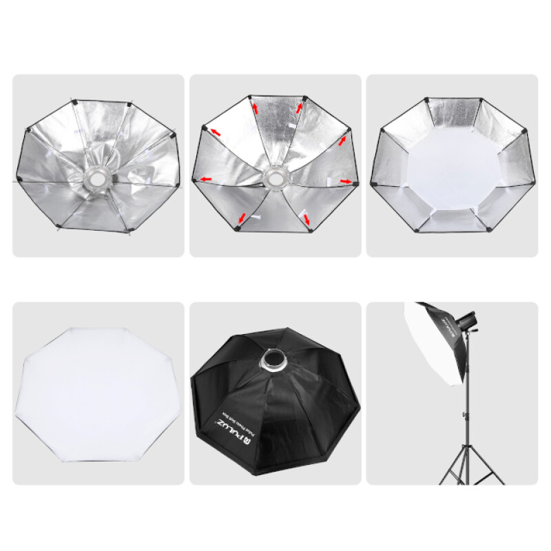 PULUZ PU5125 Octagon Parabolic Softbox параболический октабокс диаметром 95 см с байонетом Bowens